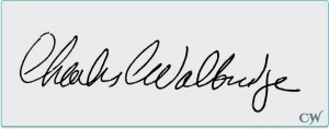 Charlie Walbridge Signature